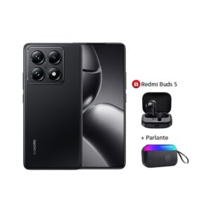 Xiaomi 14T Pro Titan Black 12GB - 512GB+Redmi Buds 5-Black+Wireless Speaker - Imagen 1